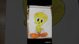 Tweety ❤️ Cartoon series day 8❤️ subscribe for day 9tweety cartoon cartoonseries drawing [upl. by Acirrej]