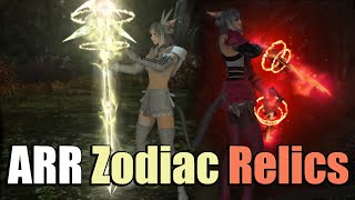 All A Realm Reborn Relic Weapons Zodiac [upl. by Calie964]