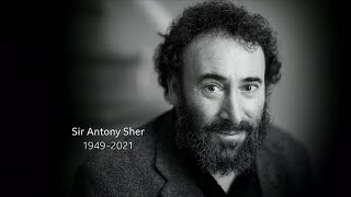 Antony Sher passes away 1949  2021 UK  BBC News  3rd December 2021 [upl. by Imotas232]