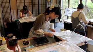 Ukiyoe Heroes 21  Making the I Choose You woodblock print [upl. by Aniaz]