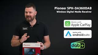 Pioneer SPHDA360DAB  Product Overview [upl. by Enyalahs]