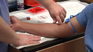 Phlebotomy MultiSample Straight Stick Needle System [upl. by Kcirrek]