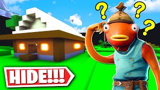 Fortnite Hide and Seek Secret Minecraft Map Fortnite Creative Mode [upl. by Anadal]