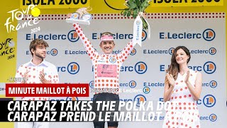 ELeclerc Polka Dot Jersey Minute  Stage 19  Tour de France 2024 [upl. by Arahsal]