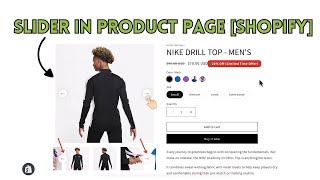 How To Add Slider in Product Page Shopify Dawn v15 Updated [upl. by Ocsecnarf185]