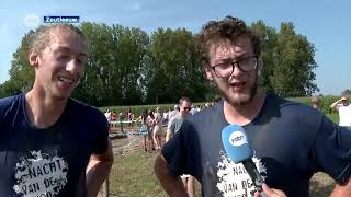 Kruiwagencross op Bunge kermis zorgt voor spektakel én vuile kleren [upl. by Ennairac]