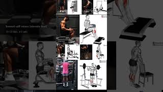 6 best calf workout🦵👑❤️motivation calf gymworkout sports body bodyworkout motivational [upl. by Hanson]