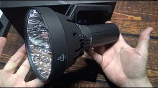 Imalent SR32 Flashlight Kit Review Brightest Flashlight In The World [upl. by Ardiedak682]