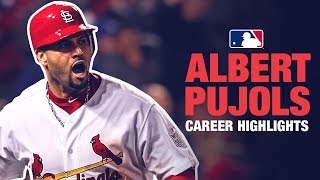 Albert Pujols Career Highlights [upl. by Quintie]