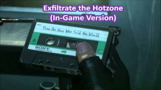 Exfiltrate the Hotzone InGame Version  MGSV TPP [upl. by Auqinu]