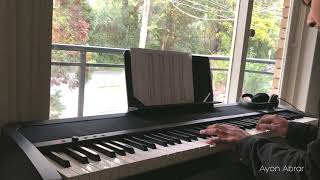 Nikosh Kalo Ei Adhare  Piano Cover  Ayon Abrar  Ondhokar Ghore by Paper Rhyme [upl. by Dominica]