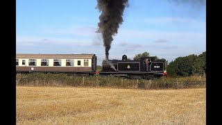 Chinnor amp Princes Risborough Railway Steam Gala 15 Sept 2024 4K [upl. by Eillah473]