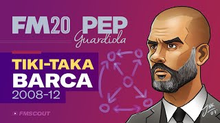 UNBEATEN RDFs Tiki Taka by Pep Guardiola replication FM20 Tactics [upl. by Aihcropal807]