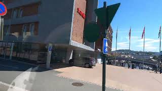 Trondheim Norway Norge P2 From Bus 4K June 2024 [upl. by Dosh217]