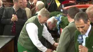 Oktoberfest 2014  WiesnAnstich mit OB Dieter Reiter [upl. by Riabuz950]