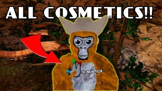 How To Get All Gorilla Tag Cosmetics  MODS [upl. by Elman]