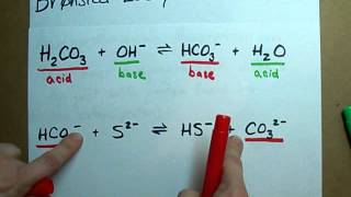 Identify Conjugate Acid Base Pairs Bronsted Lowry [upl. by Pontone]