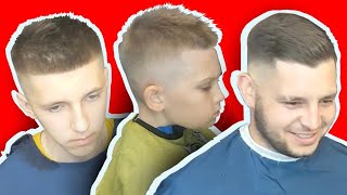 3 Мужские Стрижки  3 Mens Haircuts  Стрим  STREAM [upl. by Eldoree911]