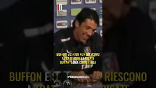 😂 BUFFON e SIRIGU SCOPPIANO a RIDERE in FACCIA ai GIORNALISTI Shorts [upl. by Nichole55]