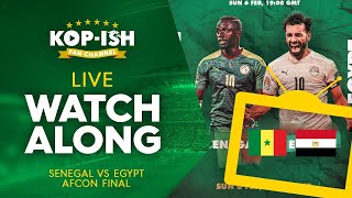 Senegal vs Egypt  AFCON FINAL  LIVE WATCH ALONG [upl. by Nanyk]