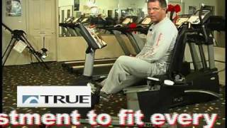 TruePS50 Recumbent Bike  SouthFit TV [upl. by Oremar698]