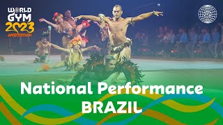 World Gymnaestrada Amsterdam 2023 – National Performance Brazil [upl. by Goddart804]