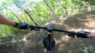 Ope Trail Descent Mountain Bike  HolzingerBluffside Park  Winona MN [upl. by Leba307]