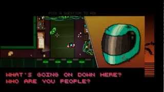 Hotline Miami  Ending dialogue choices 1 [upl. by Irrol127]