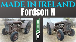 Fordson N Tractor 10X AUCTION AuctionTimeTractorHouse [upl. by Aivatco]