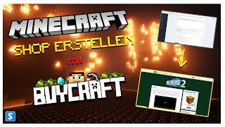 Buycraft Tutorial Deutsch Kostenlos einen Server Shop erstellen  Installation Einrichtung [upl. by Sorcim889]