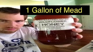 Easy 1 gallon Mead [upl. by Lidda]