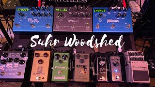 Suhr Woodshed Comp EPBooster EHX Fuzz [upl. by Linskey]