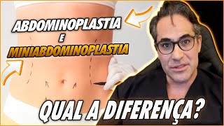 O QUE É A MINIABDOMINOPLASTIA E QUAIS SÃO SUAS INDICAÇÕES [upl. by Amund59]