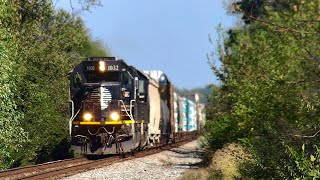 Illinois Central and Chicago Northwestern in Southern Illinois [upl. by Favata]