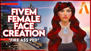 FiveM Female Face Creation♡  GTA RP BADDIE  gta gtarp fivem baddie [upl. by Jaela]