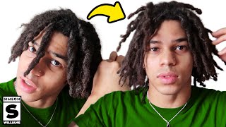 Taking Out My Two Strand Twists Locs After Two Months [upl. by Petey]