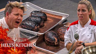 Don’t Burn Wellingtons amp Don’t Talk Over Chef Ramsay  Hells Kitchen [upl. by Ah]