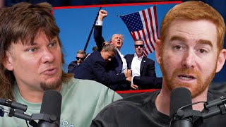 Theo and Andrew Santino React to the Shooting of Donald Trump [upl. by Robins]