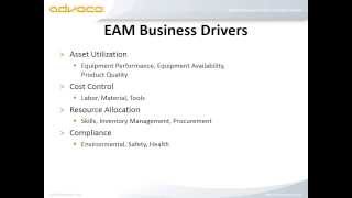 Infor EAM Asset Management Overview Video Demo Webinar Recording [upl. by Omland]