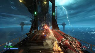 Doom Eternal  UAC Atlantica Facility  The Ancient Gods Part 1 Walkthrough  Nightmare [upl. by Helene]