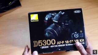 Nikon D5300 Unboxing video in Sinhalaසිංහල [upl. by Ayatnohs298]