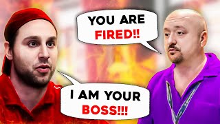 Undercover Boss SHOCKED when employee FIRED him [upl. by Muirhead]