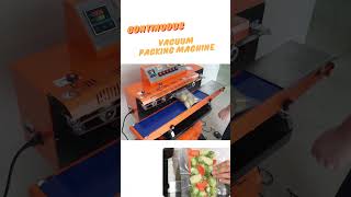 continuous vacuum packing machine sealing machine inflating vacuum sealer [upl. by Nnylharas]