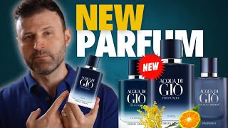 NEW Giorgio Armani Acqua di Gio Profondo Parfum  Best one yet REVIEW [upl. by Garges241]