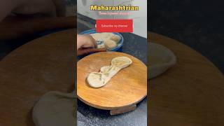 Maharashtrian style three layers Chapati  roti shorts​ shortvideo​ shortsfeed​ goviral​ viral [upl. by Eintirb264]