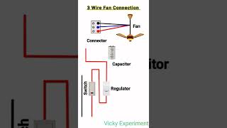 3 Wire Fan Connection [upl. by Ezmeralda]