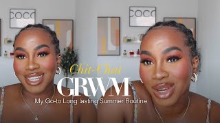 A Chaotic ChitChat GRWM  My Dating Life Working My fave beauty Products amp more [upl. by Yseult751]