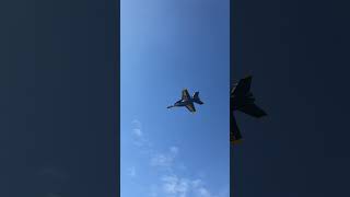 EAR SPLITTING Blue Angels flyby SFFW 2024 [upl. by Atiram]