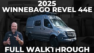 2025 Winnebago Revel 44E AWD Class B RV  Lifted AllTerrain Adventure Van FULL WALKTHROUGH [upl. by Aihsas93]