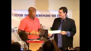 Anderson Silva  Embaixador do Taekwondo no Brasil [upl. by Staley100]